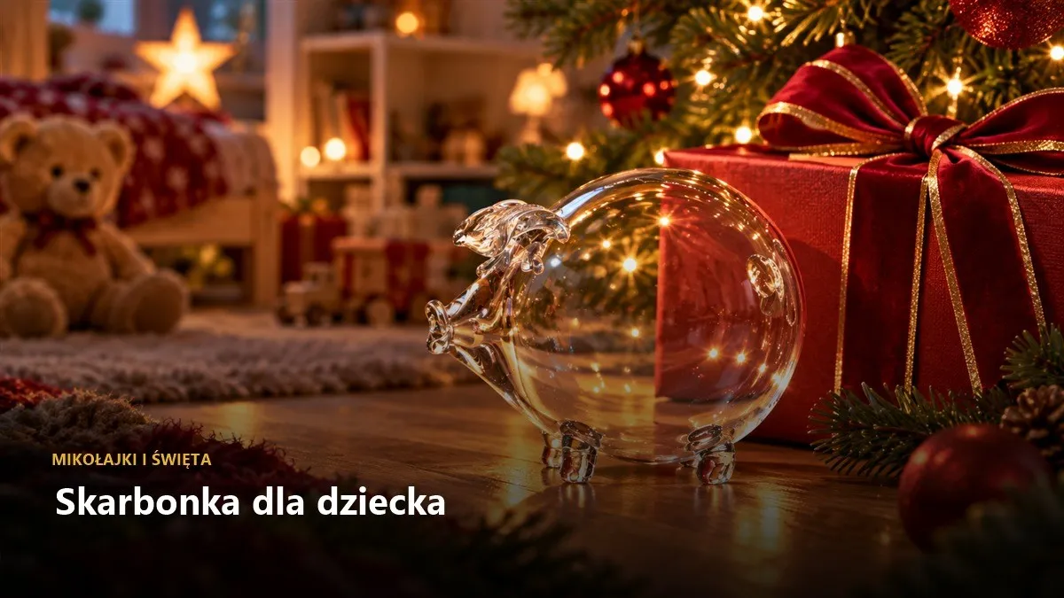 Skarbonka dla dziecka na Mikołajki i święta — pomysły, które przetrwają lata